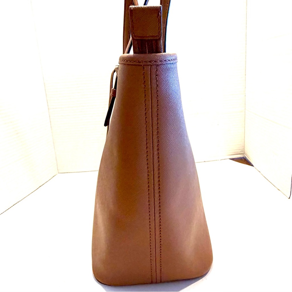 MICHAEL KORS Jet Set Saffiano Leather Tote Shoulder Bag - Picture 10 of 13